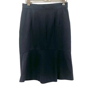 J. Crew Navy Blue 365 Pencil Skirt Size 10